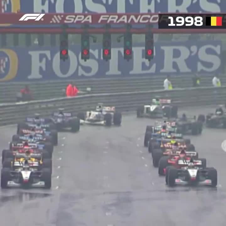 30 août 1998, certainement un des plus grand crash de l'histoire de la F1