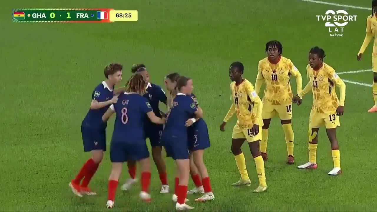 Tactique de la France contre le Ghana pour déstabiliser le marquage: Coupe du monde U20 féminine