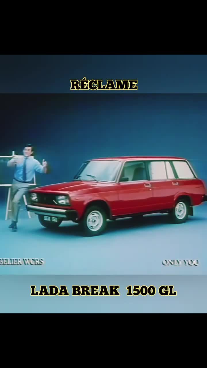 Lada Break 1500 GL avec Albert Dupontel.