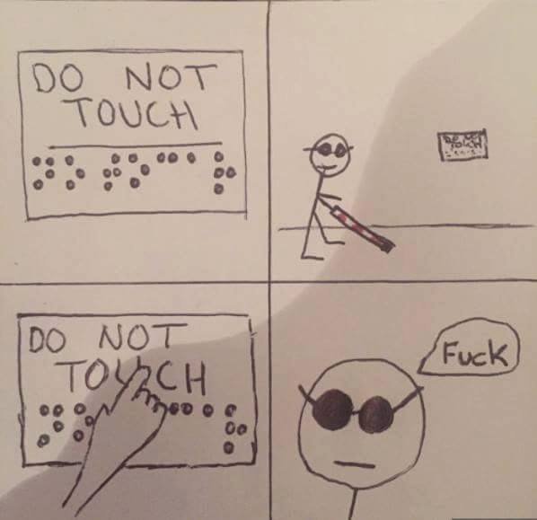 Ne pas toucher 