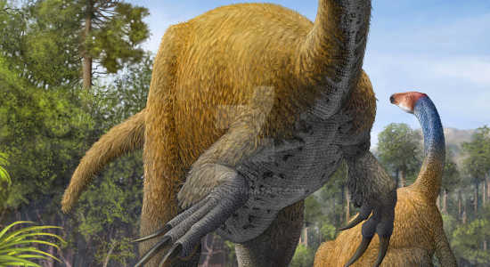 Paleoart: Erlikosaurus