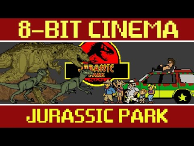 Jurassic park -version 8 bit-