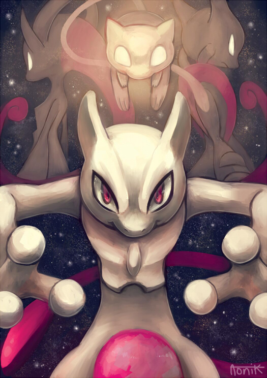 20th Anniversary - Mew and Mewtwo