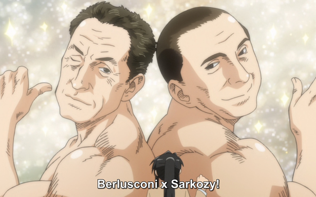 Sarkozy X Berlusconi (Anime Edition)