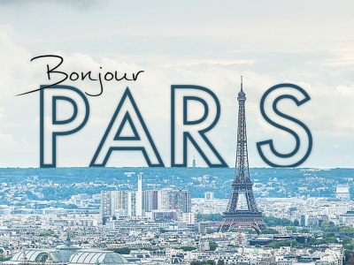 Bonjour Paris - Hyper-lapse 4K