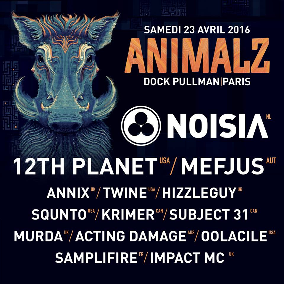 Bass Music - Animalz - 23.04 [Paris]