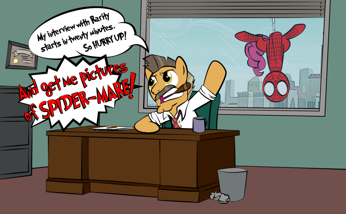 Get Me Pictures of Spider-Mare!