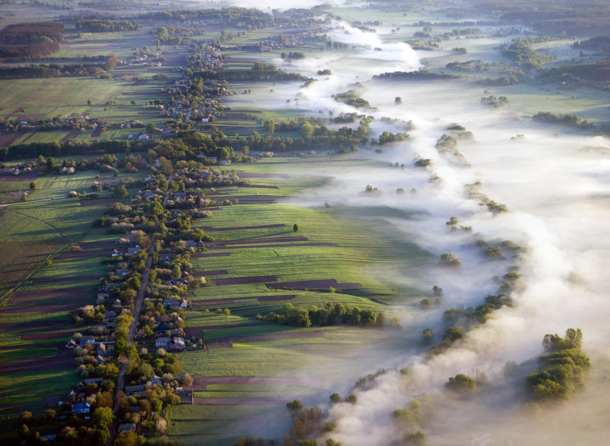 Brouillard en Ukraine