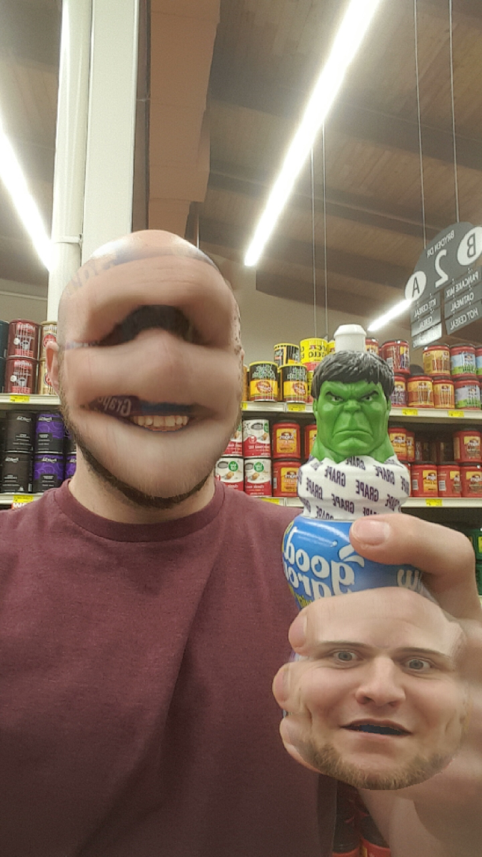 You can't faceswap the HULK !
