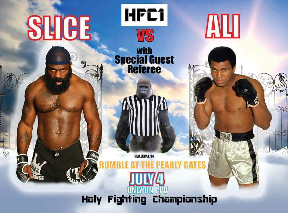 The holy fighting championship...