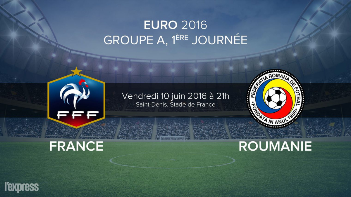 France / Roumanie - Euro 2016