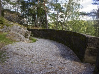 Le Bunker du pont de Fossem (Norvège).