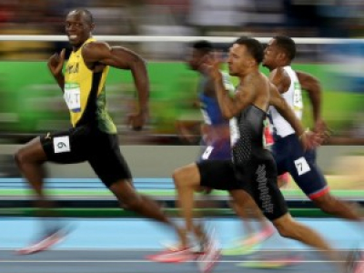 Usain Bolt, plus posé que jamais