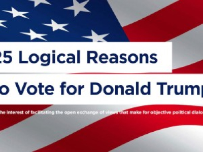 25 raisons imparables de voter pour TRUMP