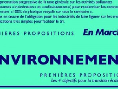 Macron sur l'environnement