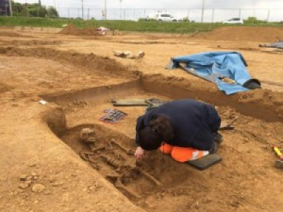 Une nécropole gallo-romaine découverte à la place du futur Lidl 