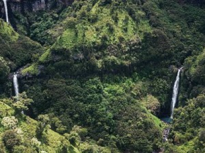 Les chutes de Kauai (île d'Hawaï) 