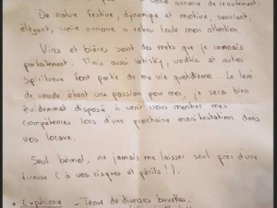 La lettre de motivation d'un Breton 