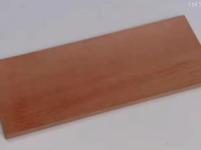 Fabrication industrielle d'un crayon de bois
