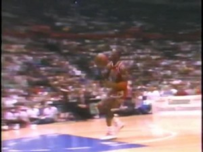 Michael Jordan Historic Free Throw Line Dunk