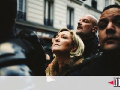 Marche blanche en hommage à Mireille Knoll : Le Pen et Mélenchon exfiltrés du cortège
