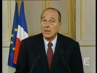 Quand Chirac disait non à la guerre.