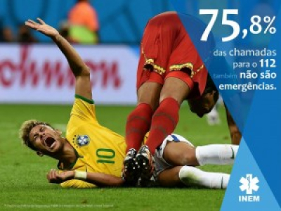 Les secouristes portugais se moquent de Neymar pour alerter sur l'usage abusif du 112