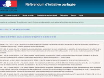 125.000 signatures le premier jour : départ canon pour le référendum ADP