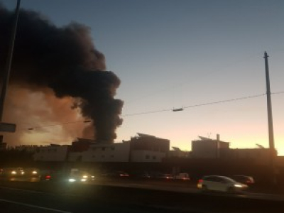Incendie d'un entrepôt de Batteries à Villeurbanne