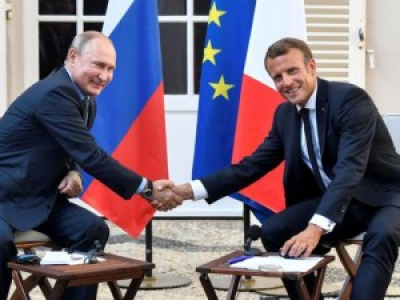 Pour Macron, la Russie n'a pas d'autre choix qu'un &quot;partenariat&quot; avec l'Europe