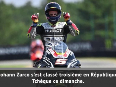 Moto GP : Zarco sur le podium, Quartararo 7e