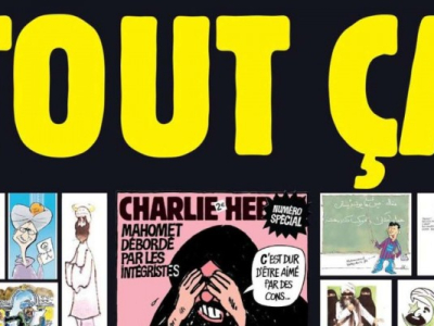 Charlie Hebdo republie les caricatures de Mahomet en Une.

