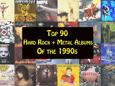 Top 90 des meilleurs albums rock et metal des années 90