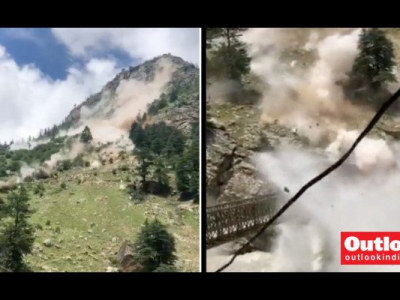 Inde: Impressionnante avalanche de rochers, 9 morts et plusieurs blessés (anglais, mais vidéo dans l'article)