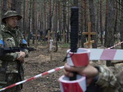 Guerre en Ukraine: découverte d’une «fosse commune» à Izioum, ville reprise aux Russes