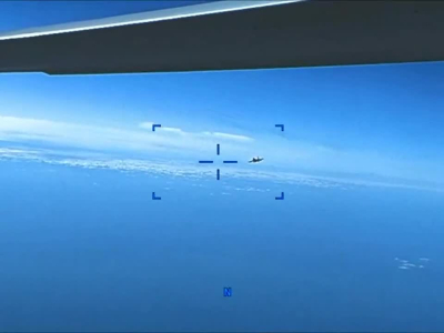 Vidéo (officielle) de la collision entre le Su-27 Russe et un drone US MQ-9 Reaper au dessus de la mer noire