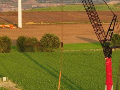 L'Allemagne commence à démanteler un parc éolien pour faire place à une mine de charbon
