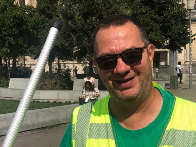 Ludovic, éboueur et influenceur sur TikTok, portera la flamme olympique
