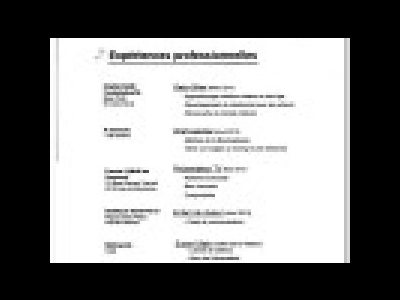 Un choual postule pour un boulot